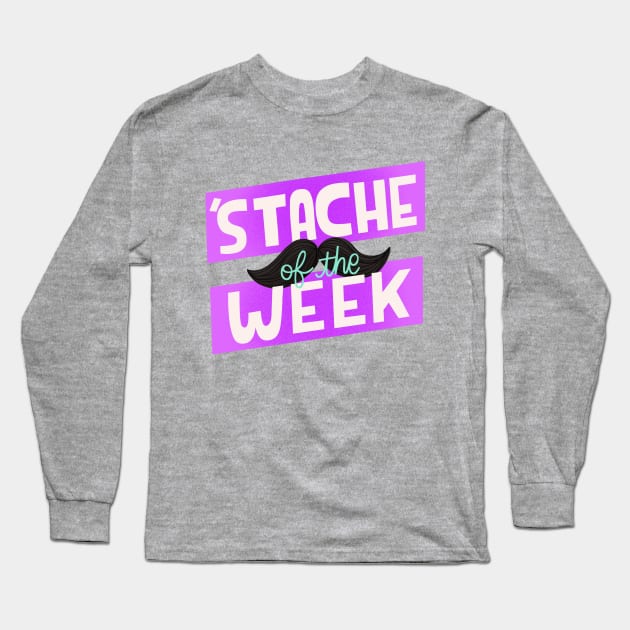 Stache of the Week! Long Sleeve T-Shirt by Podro Pascal